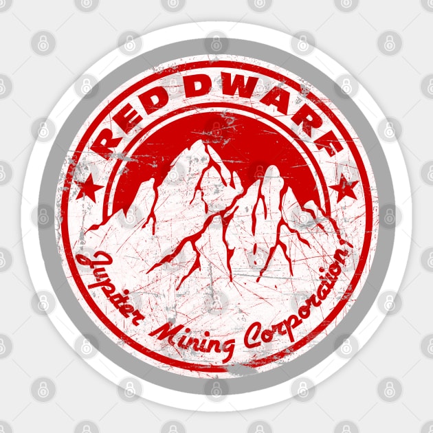 Red Dwarf Sticker by synaptyx